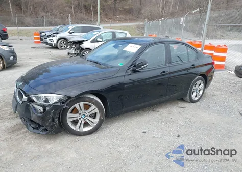 2016 BMW 328I из США, поврежденный, VIN WBA8E9G51GNT88649